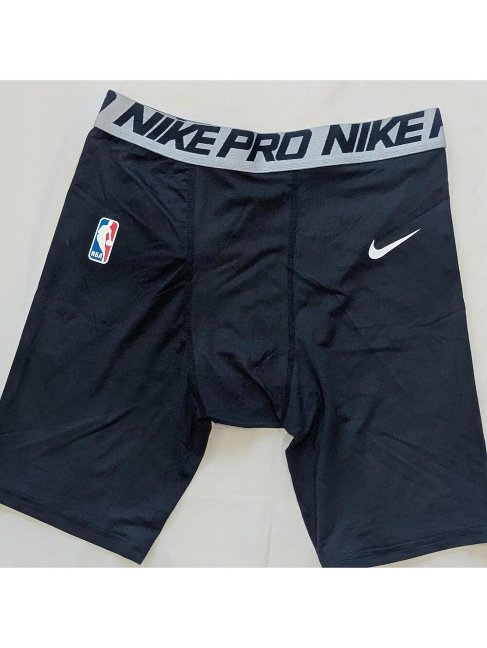 Nike Pro Combat NBA Compression Shorts Men's M BLACK Dri-FIT Basketball NWT - Picture 2 of 6